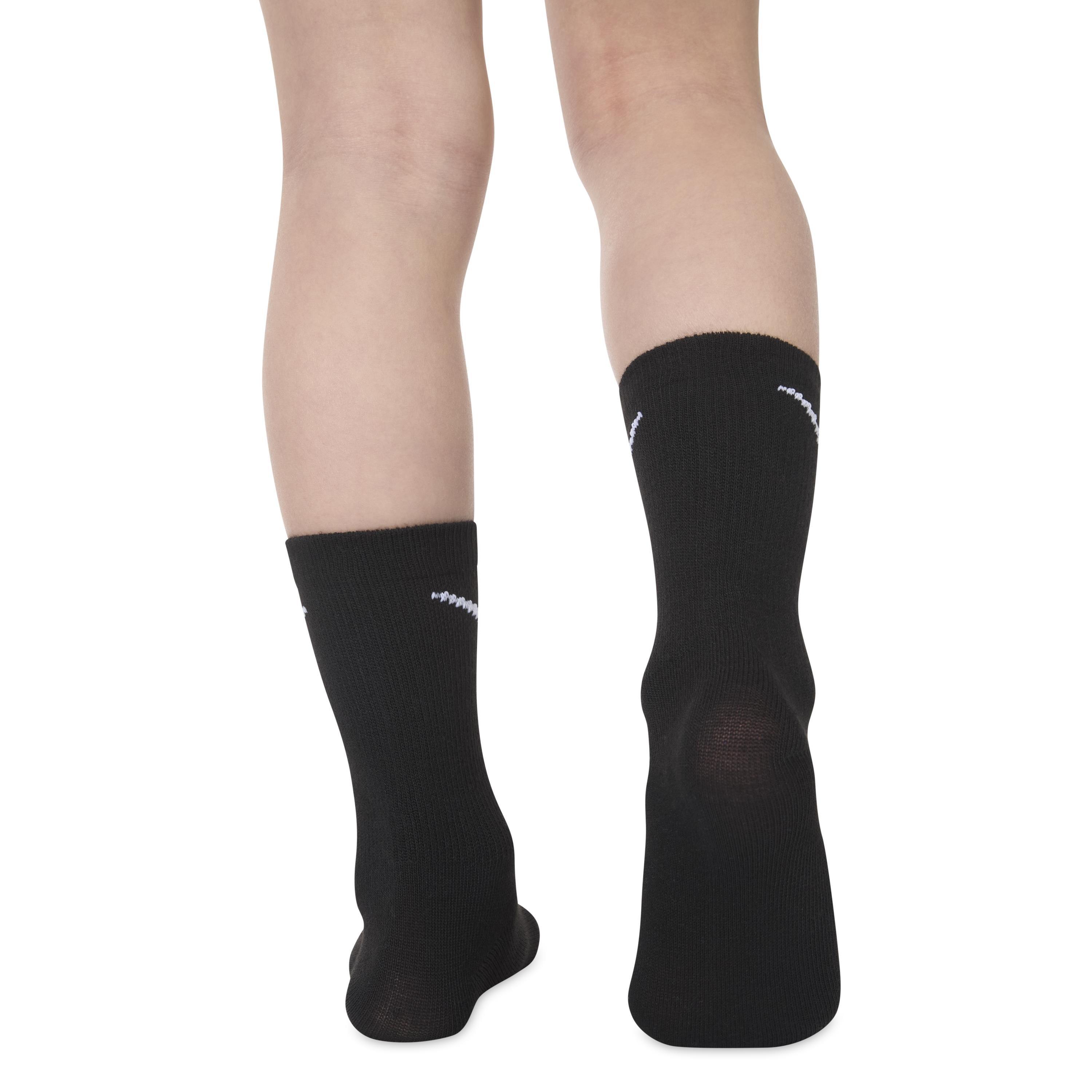 Black - Nike - 6 Pack of Crew Socks Infants - 4