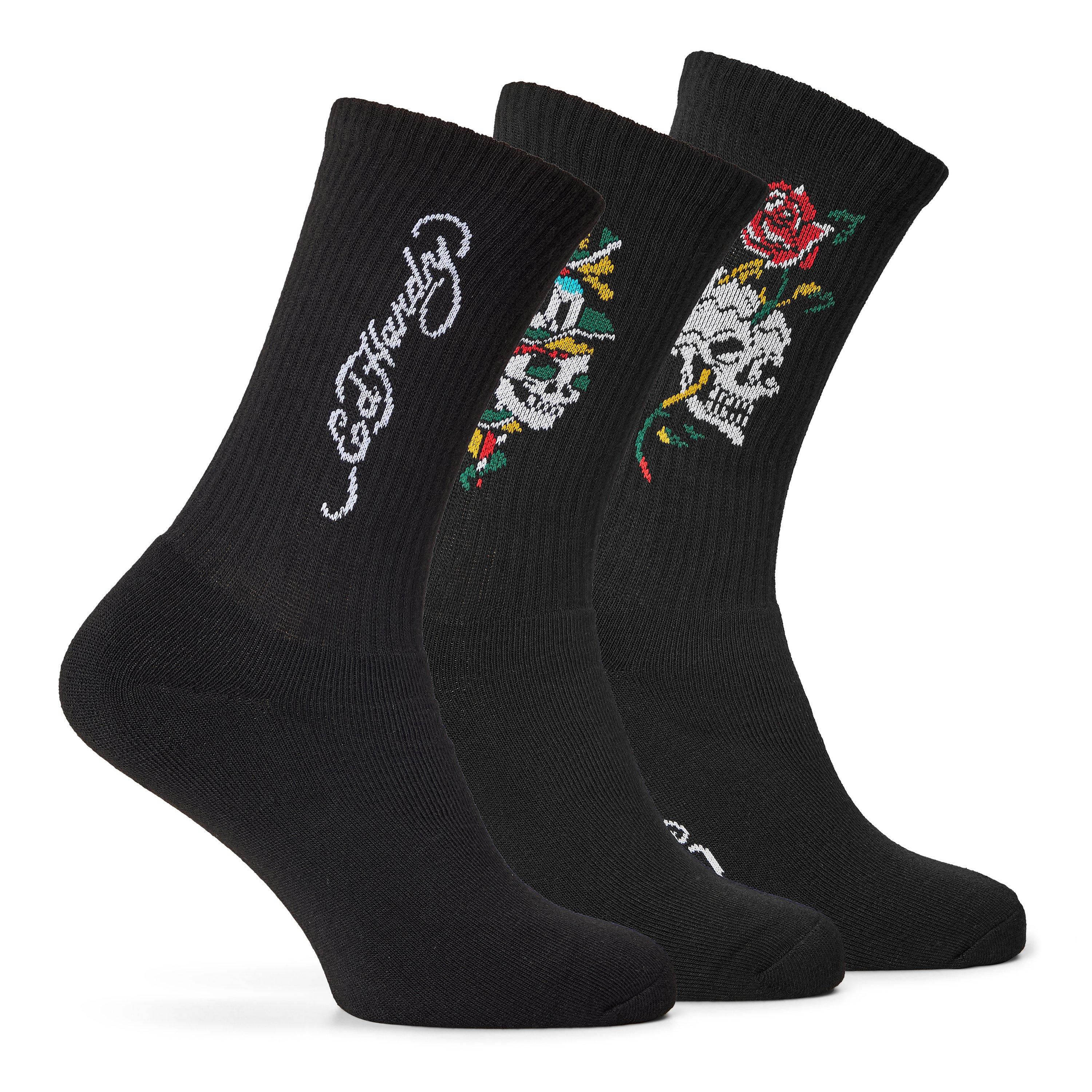 Men's 3 Pack Crew Socks