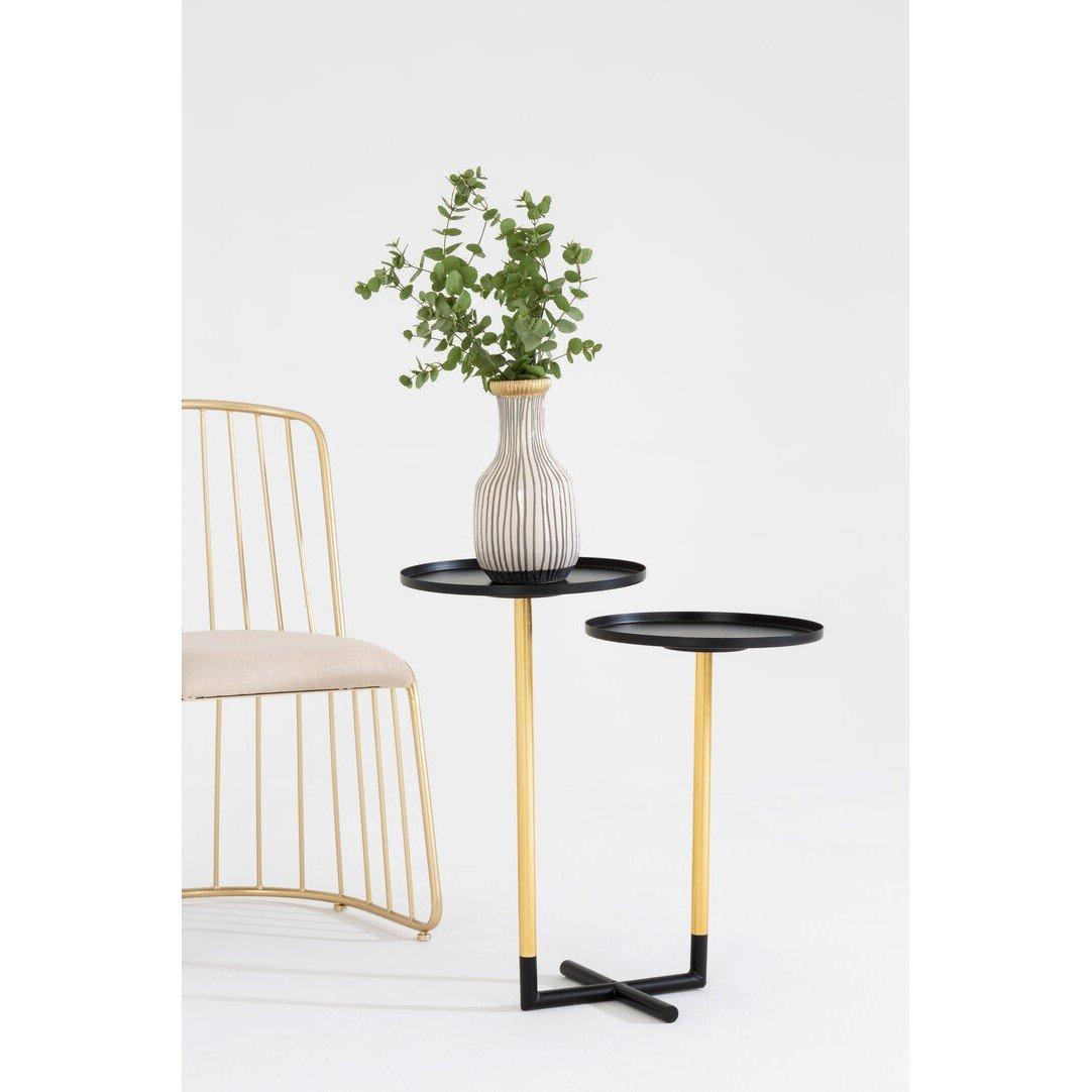 Black - Interiors by Premier - Halle Duplex Side Table - 2