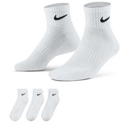 Nike Three Pack Quarter Socks Mens