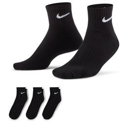 Nike Three Pack Quarter Socks Mens