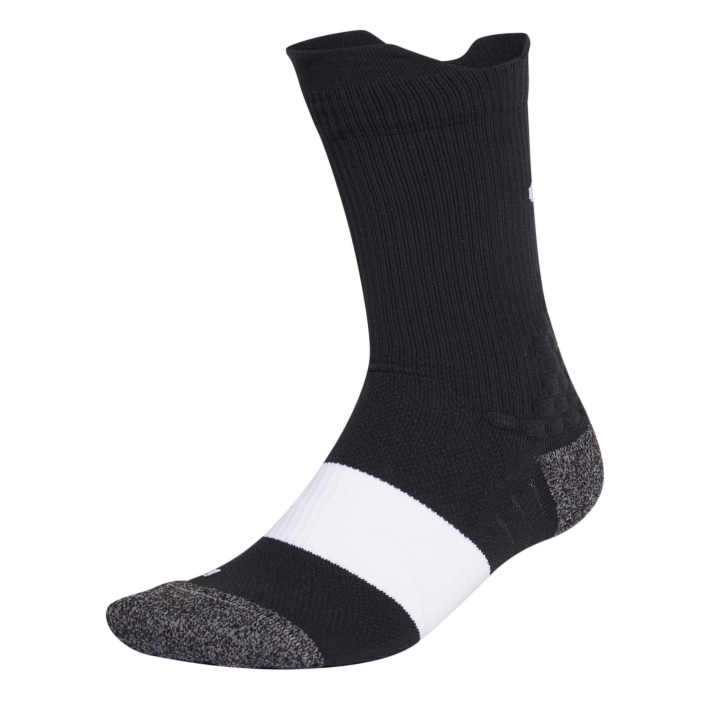 Black/White - adidas - Adults Crew Sock