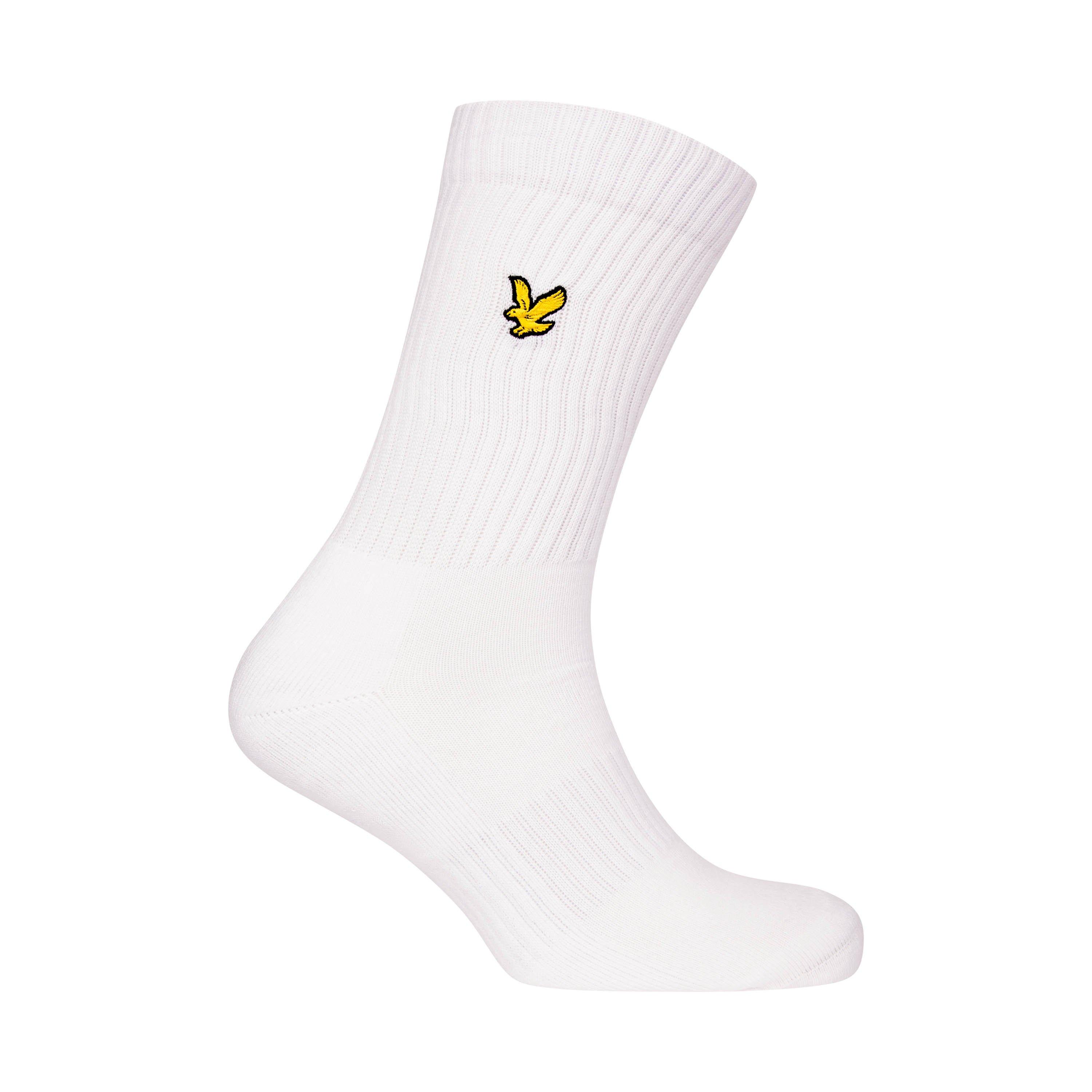 Bianco brillante - Lyle and Scott - Lyle 3P Tubular Sck  Sn63 - 2