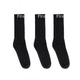 Firetrap 3 Pack Crew Socks