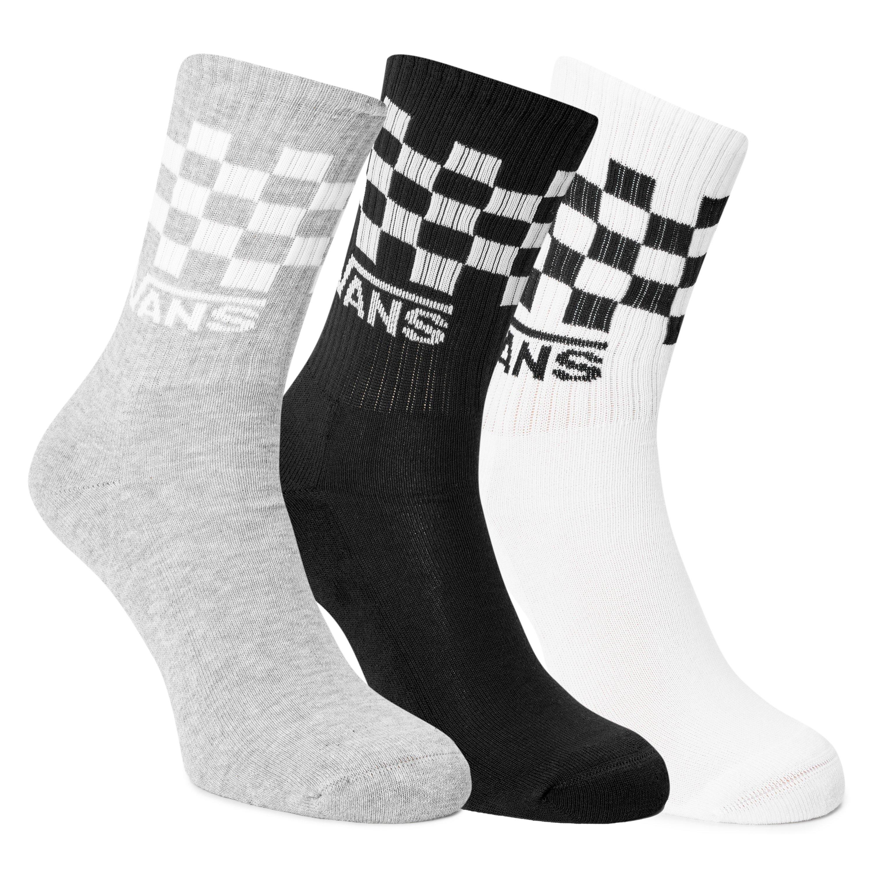 Vans Mens Check Crew Socks
