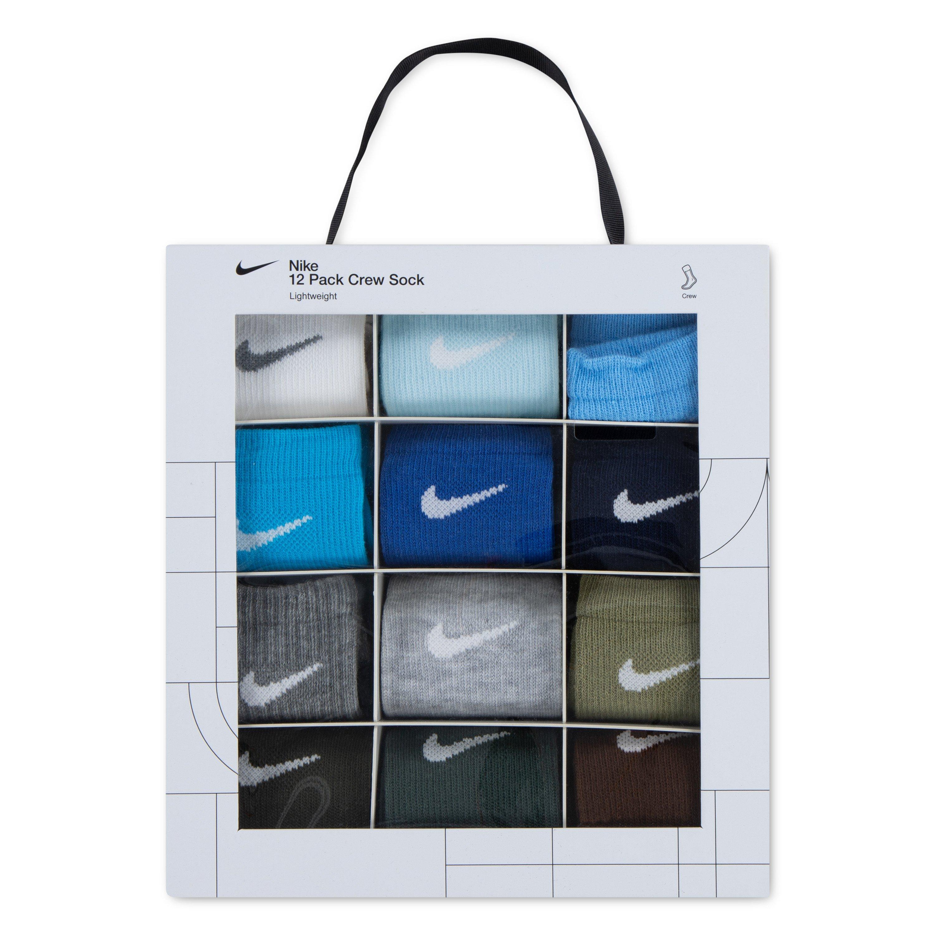 Glacier Blue - Nike - Nike 12 Pk Crw Sck B Ch64 - 1