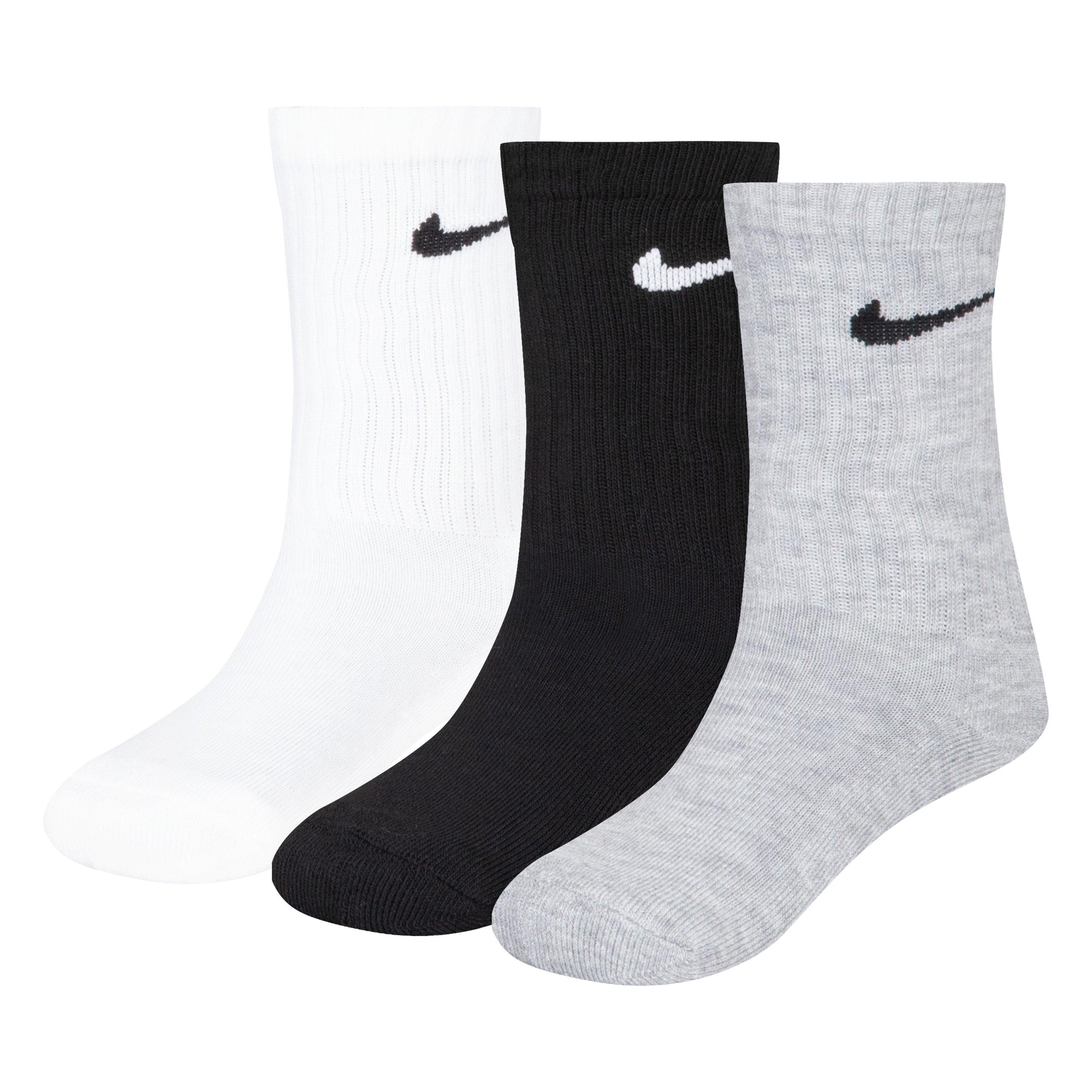Nike 3 Pack Basic Crew Socks Childrens