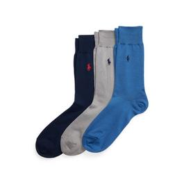 Ralph Lauren 3 Pack Cotton Socks