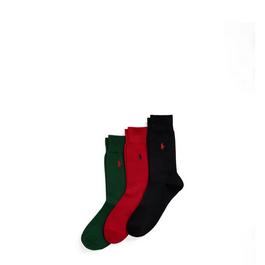 Ralph Lauren 3 Pack Cotton Socks