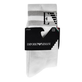 Emporio Armani MEN'S KNIT SHORT SOC