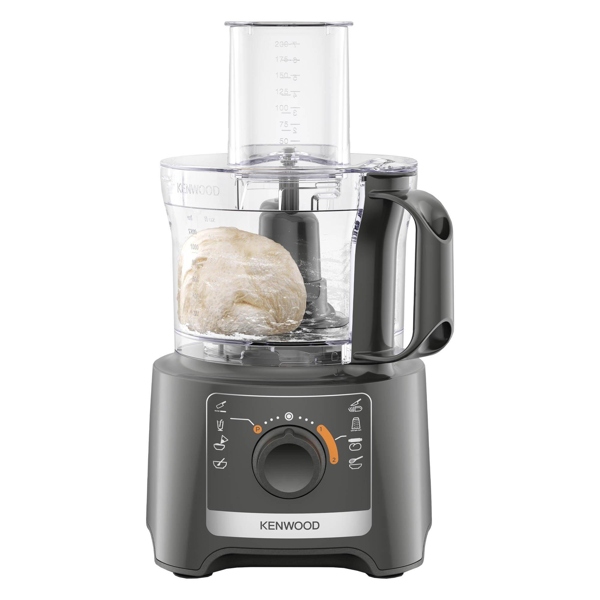 Grey - Kenwood - KW3170 800W MultiPro 2-in-1 Compact Food Processor - 2