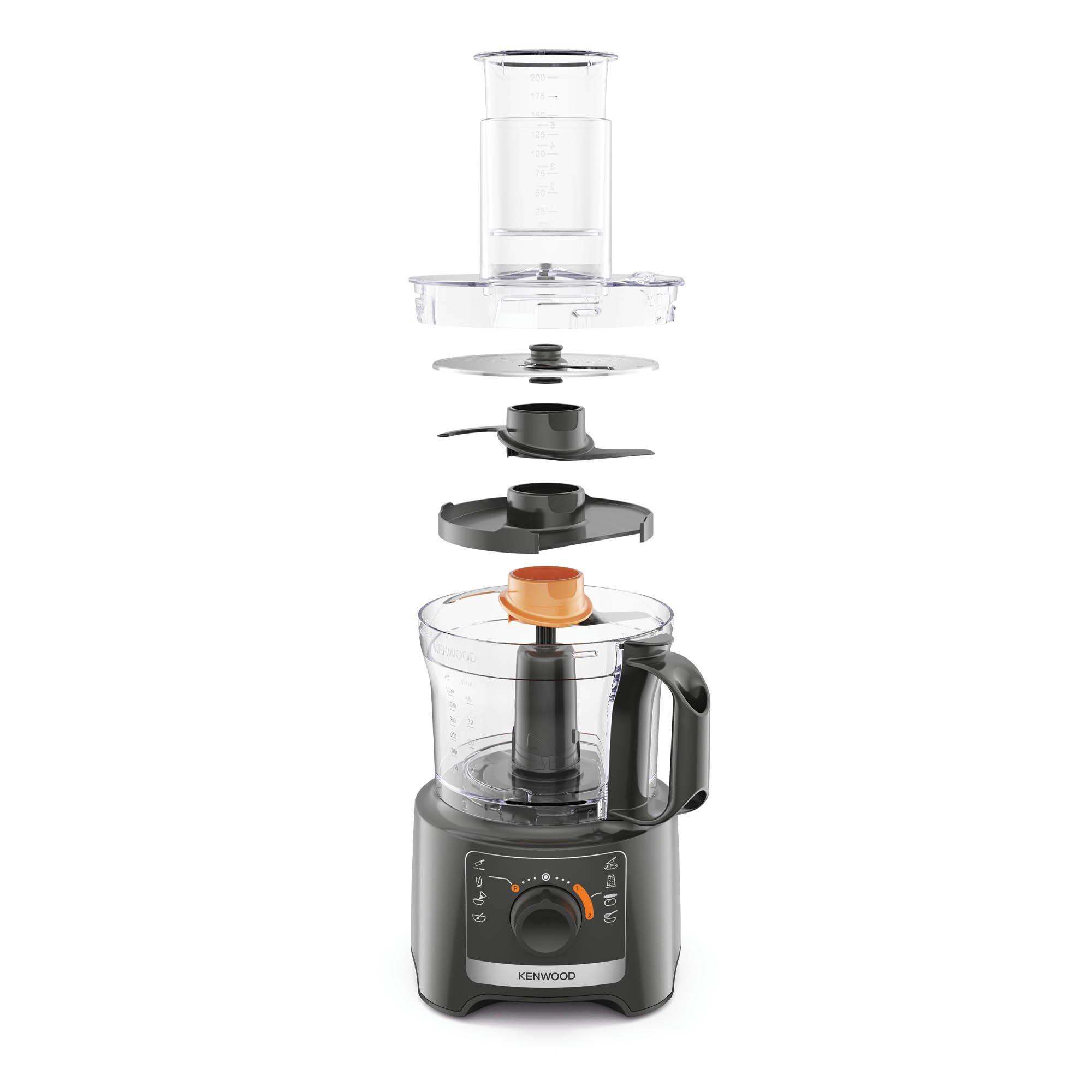 Grey - Kenwood - KW3170 800W MultiPro 2-in-1 Compact Food Processor - 3