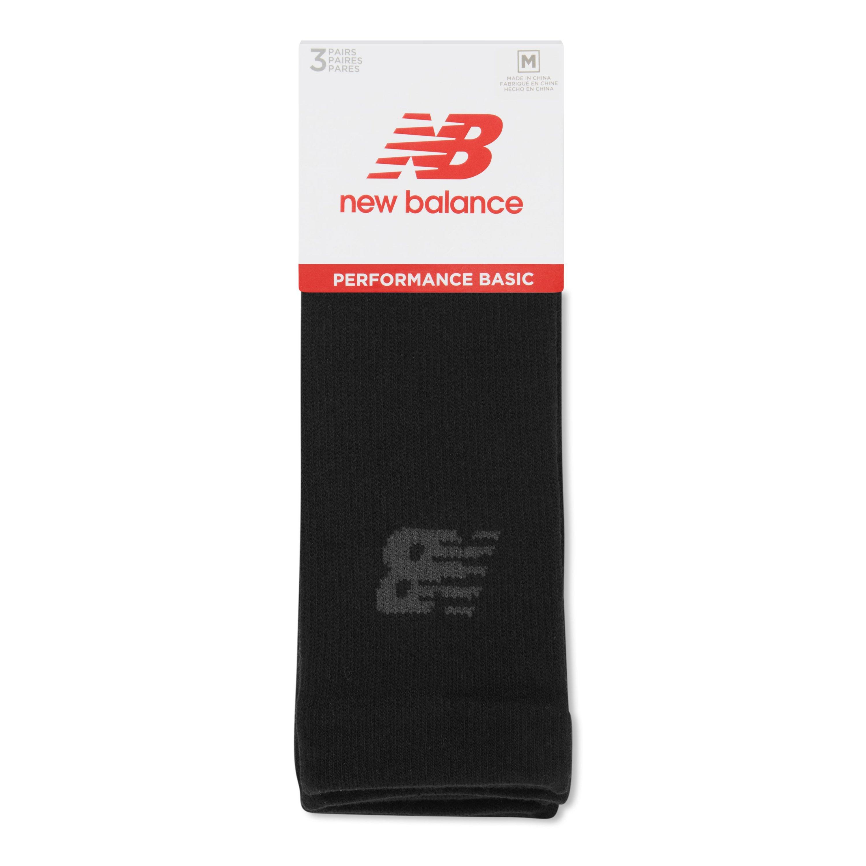Crna - New Balance - Crew Socks 3 Pack - 2