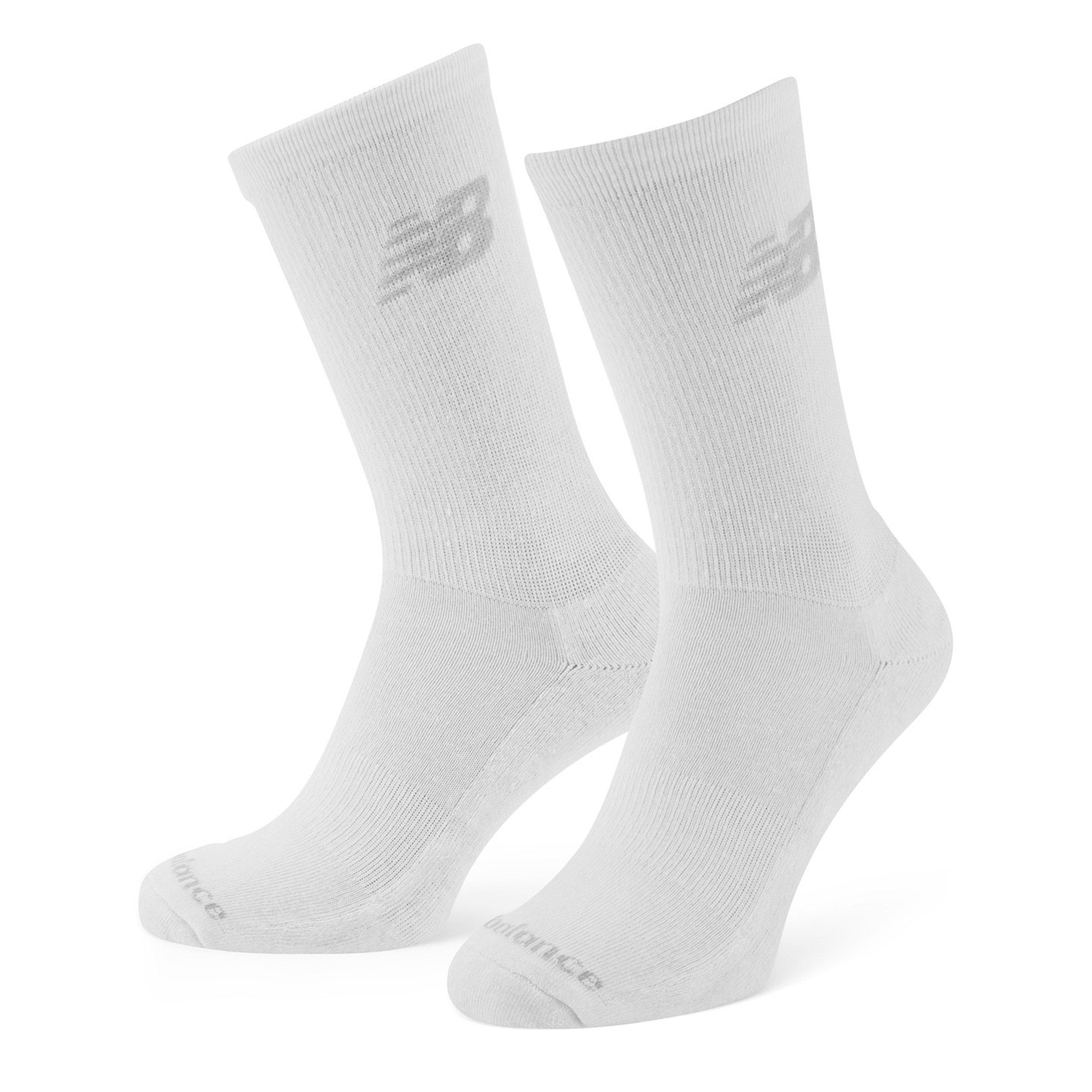 White Multi - New Balance - Crew Socks 3 Pack - 2