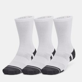 Under Armour UA Performance Tech 3 Pack Crew Socks Unisex