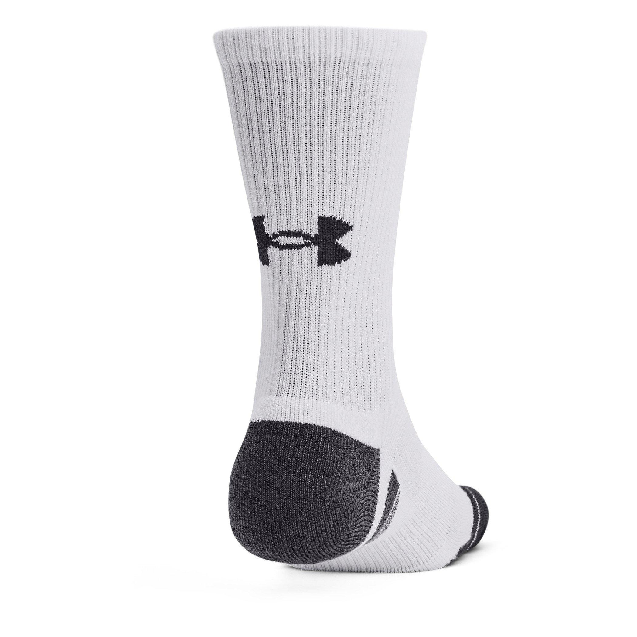 White - Under Armour - UA Performance Tech 3-Pack Crew Socks Unisex - 3