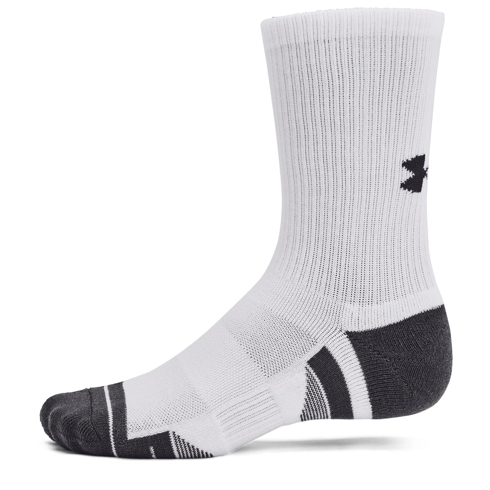 White - Under Armour - UA Performance Tech 3-Pack Crew Socks Unisex - 4