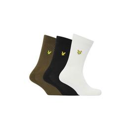 Lyle and Scott Lyle Hamilton 3 Pack Sports Socks