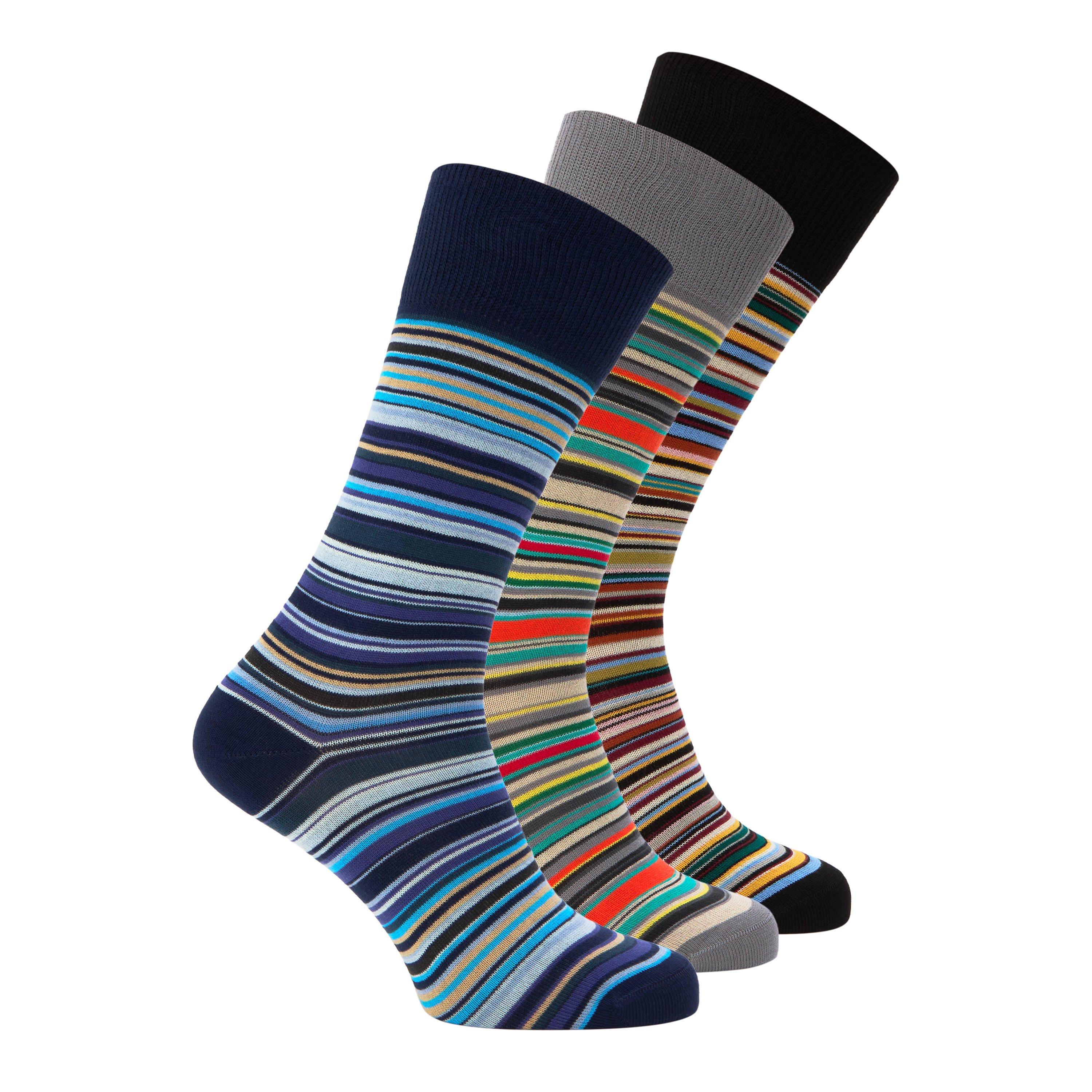 Mens 3-Pack Crew Socks