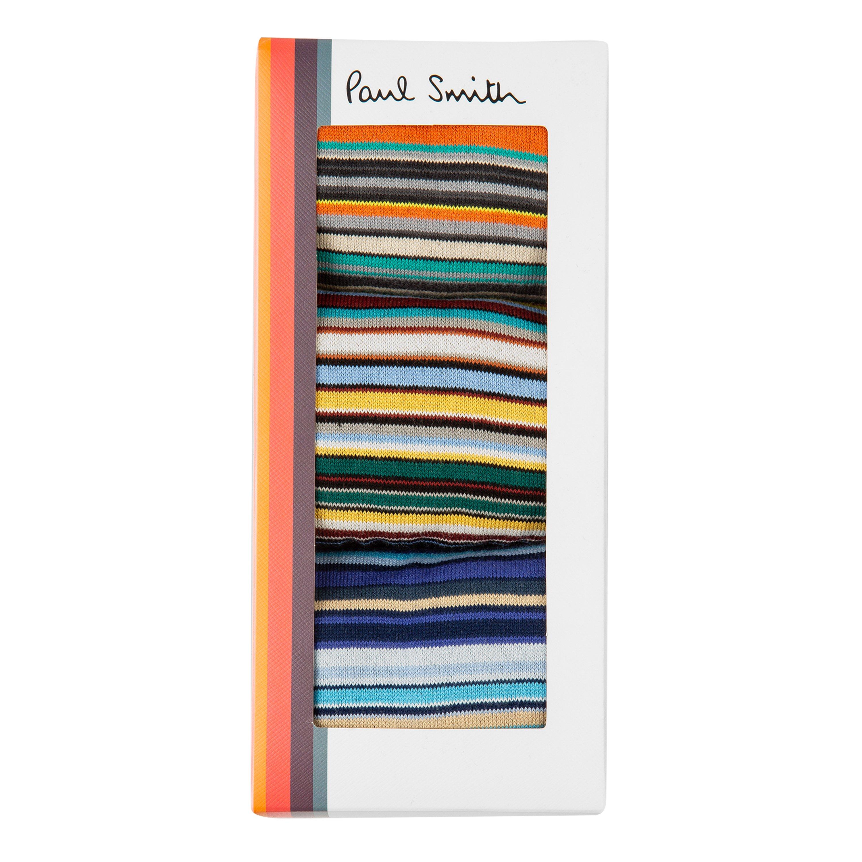Multicolour 1A - Paul Smith - 3 Pack Multistripe Socks - 5