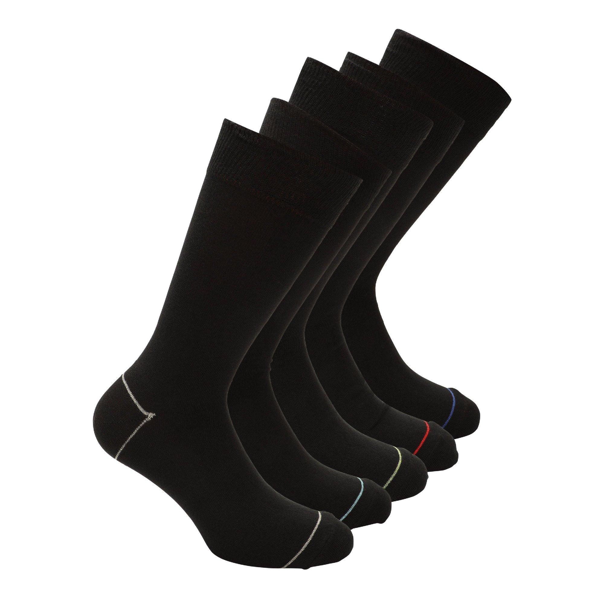 Crna - Bench - Bench Prax 5 Pk Sock Sn99 - 2