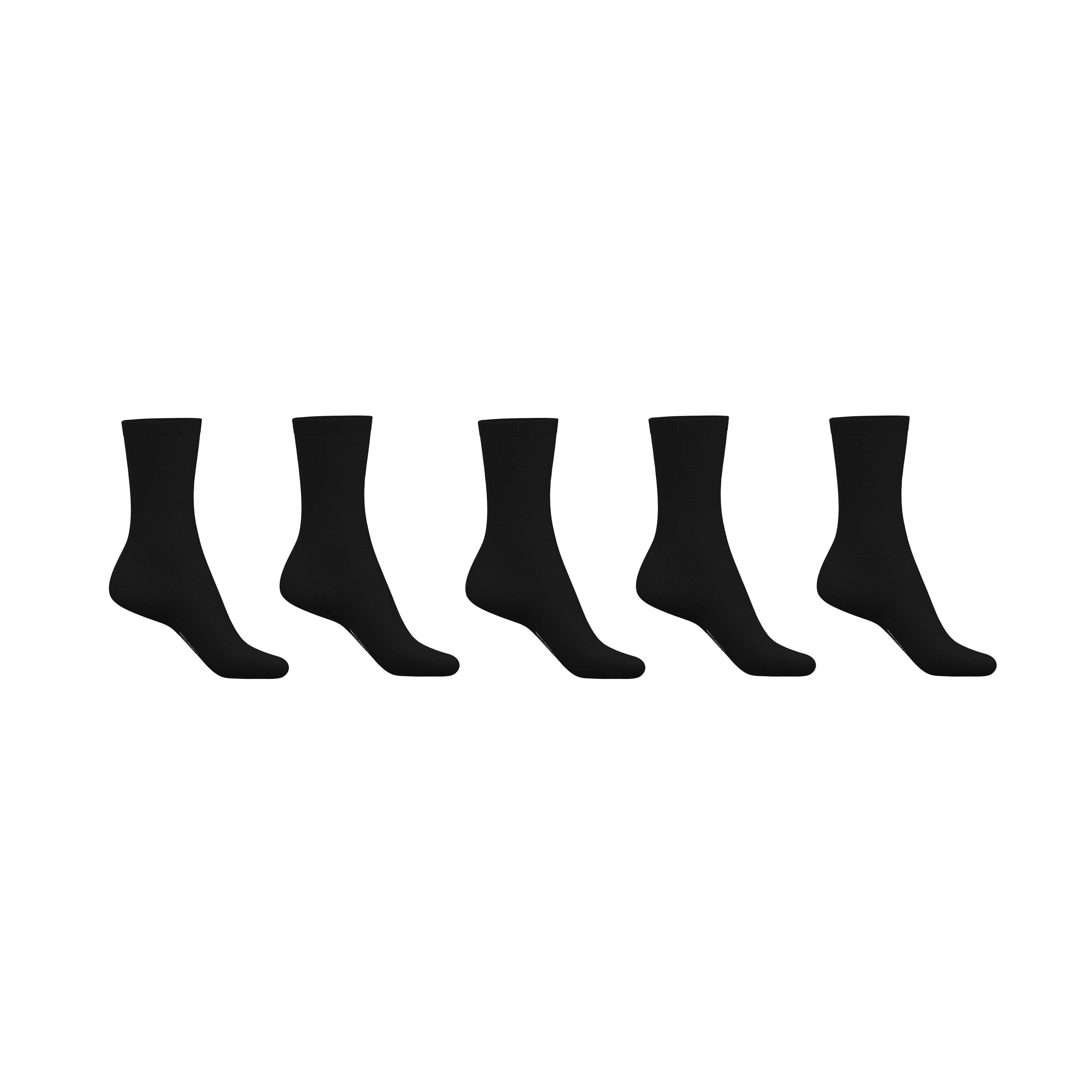 Jack Wills Men's Crew Socks - Black - Mens 7-11