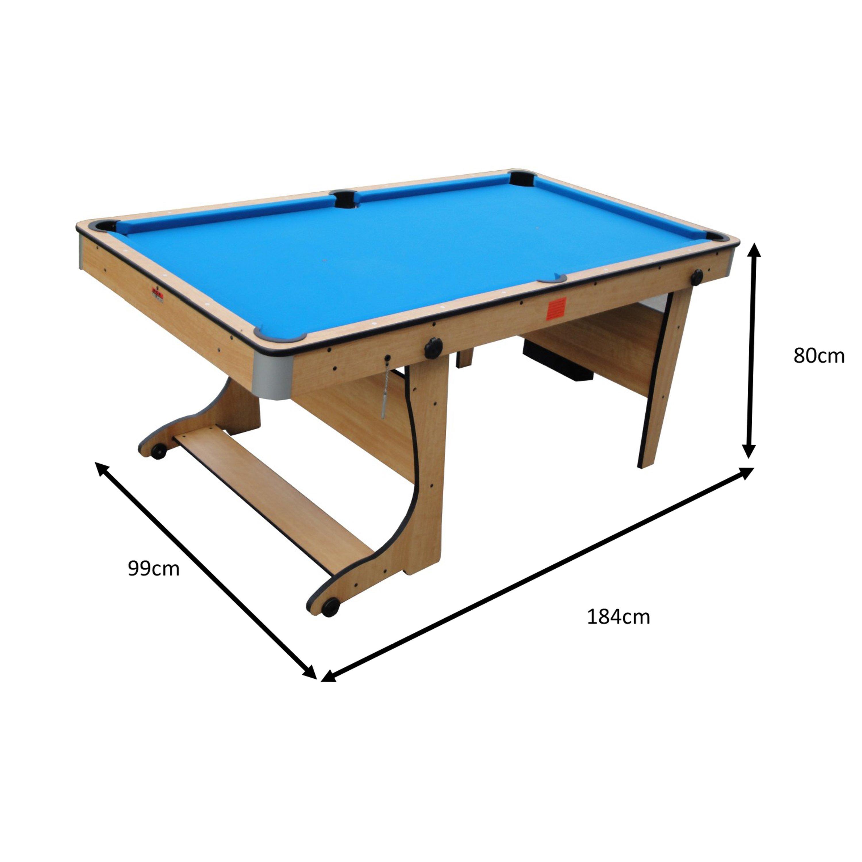 Cloth - BCE - BCE 3 in 1 6ft Pool Table with Table Tennis Top - 3