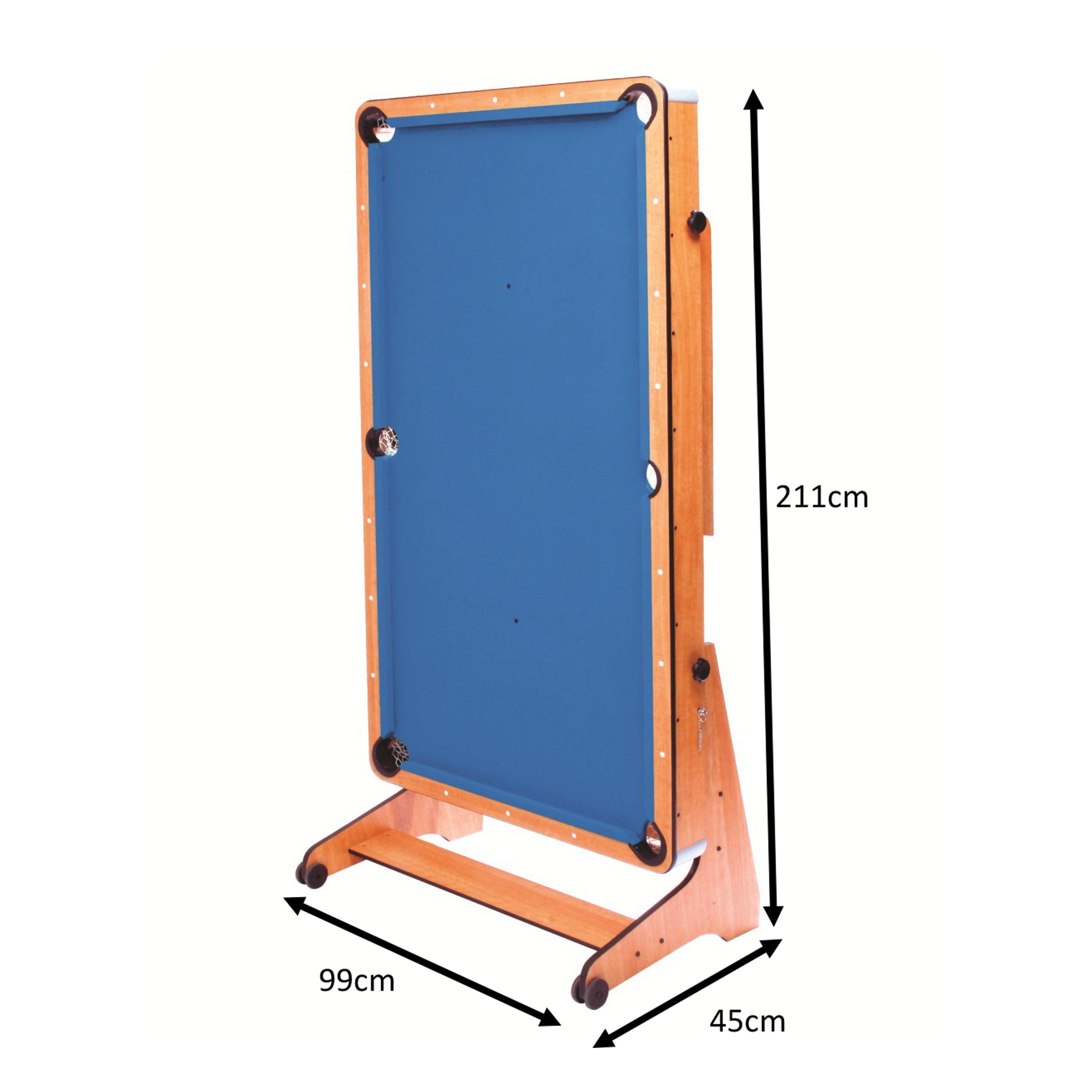 Cloth - BCE - BCE 3 in 1 6ft Pool Table with Table Tennis Top - 5