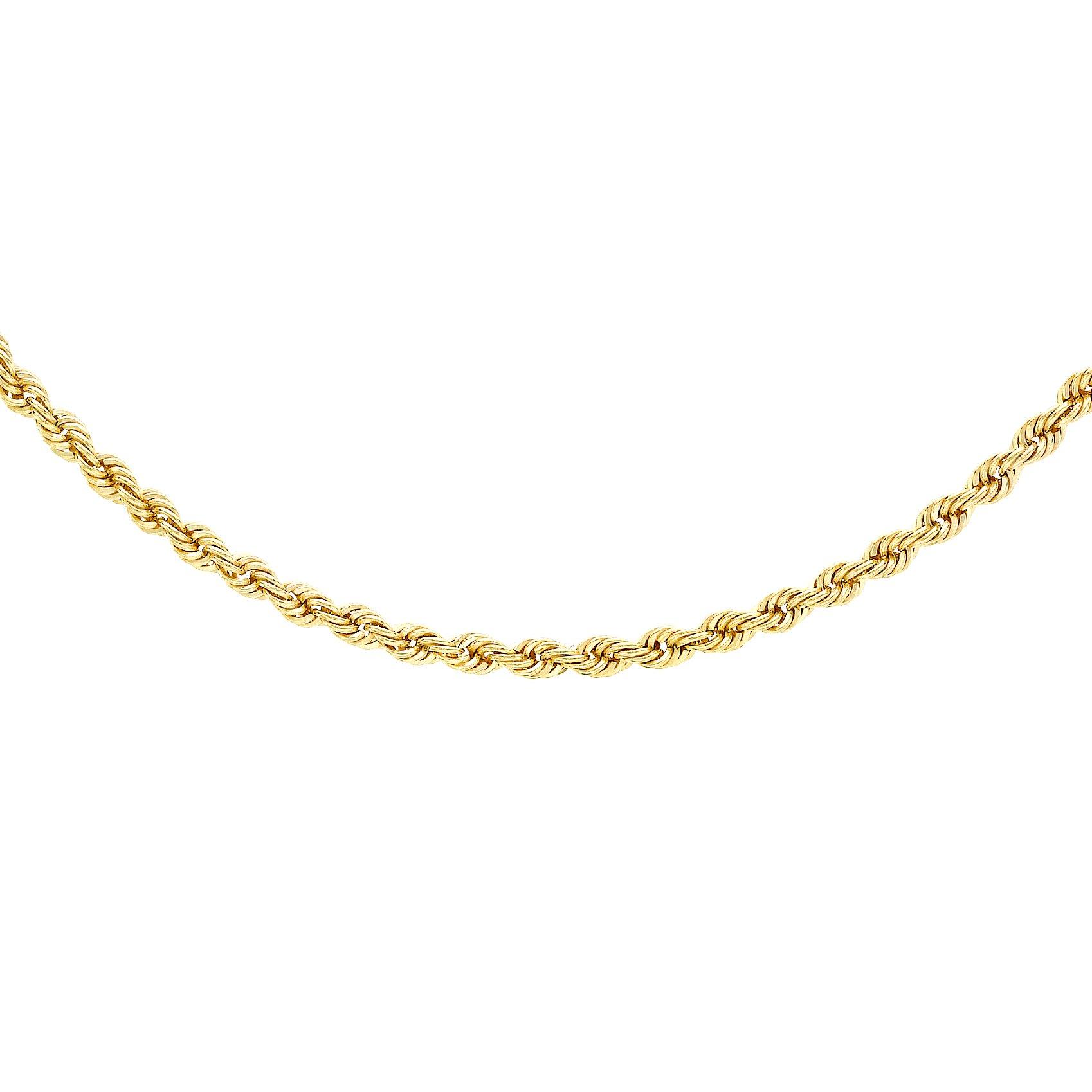 Yellow Gold - Be You - 9ct Gold Rope Chain - 1