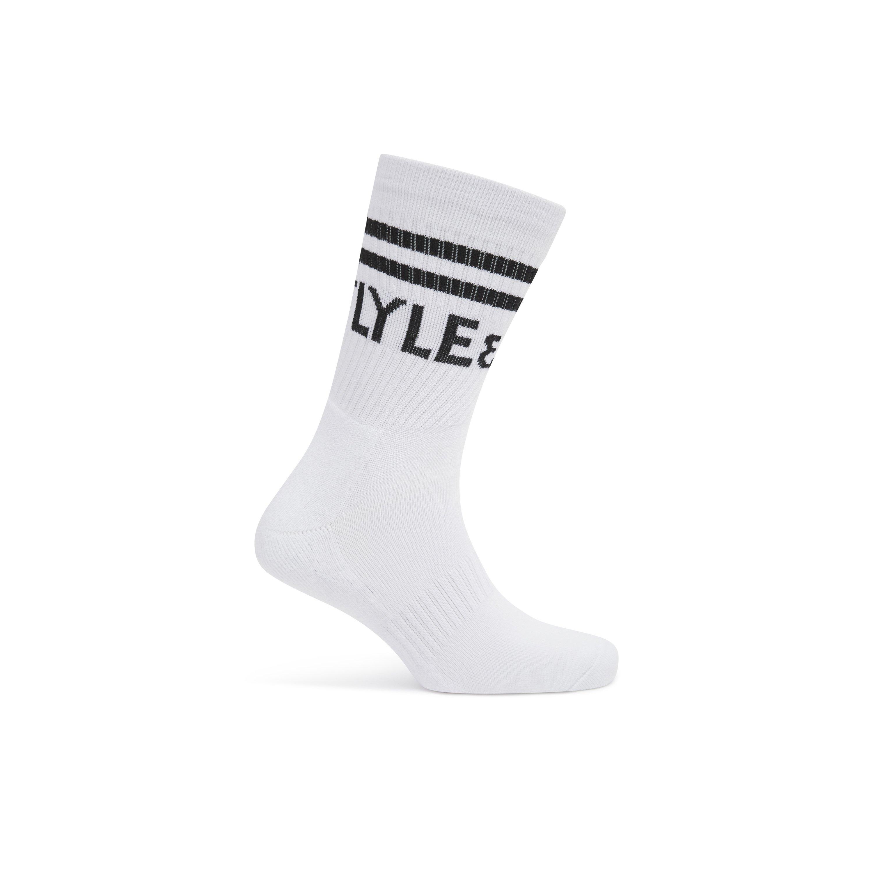 Bianco brillante - Lyle and Scott - Lyle 3P Tubular Sock Sn63 - 2
