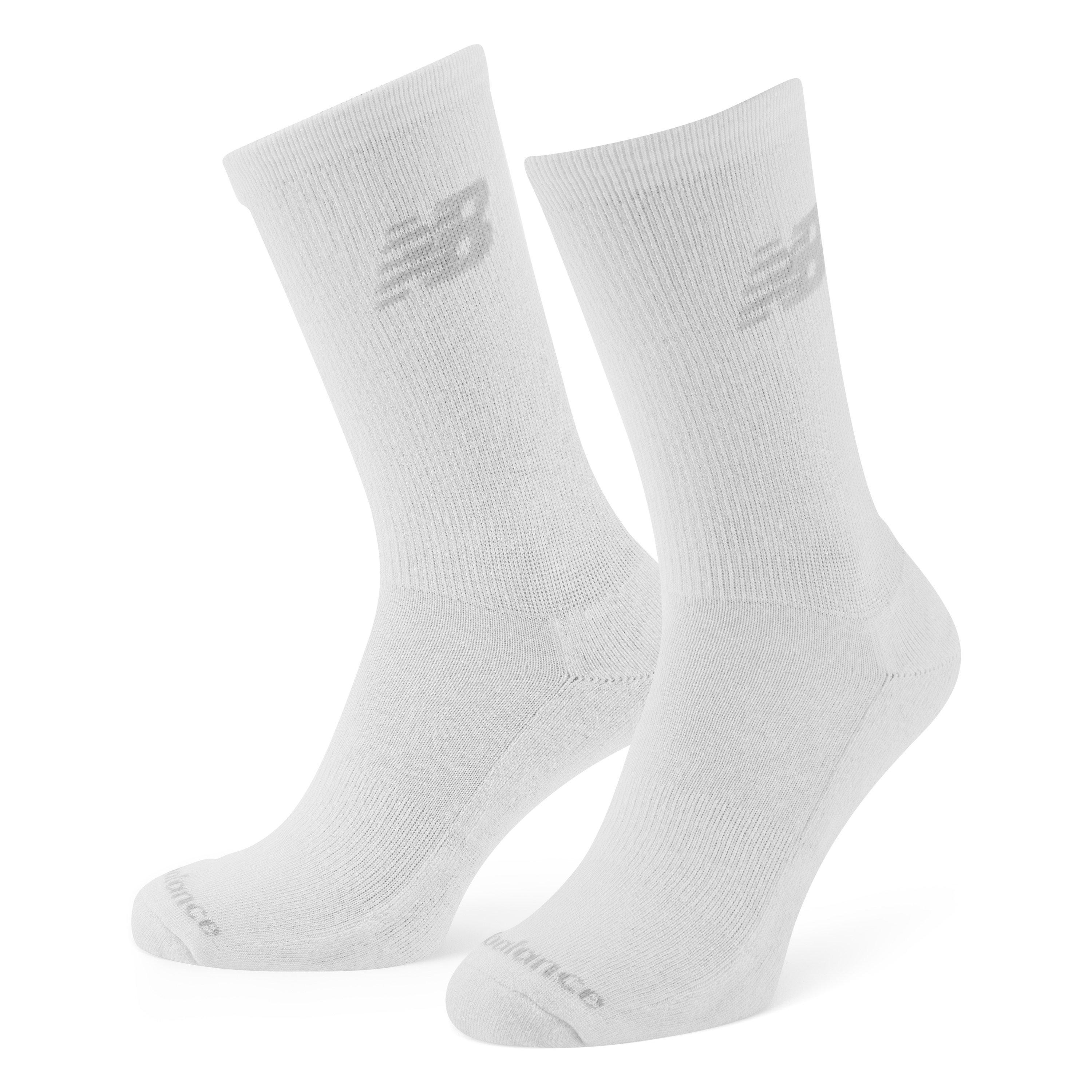 White Multi - New Balance - Kids 3 Pack of Crew Socks - 3