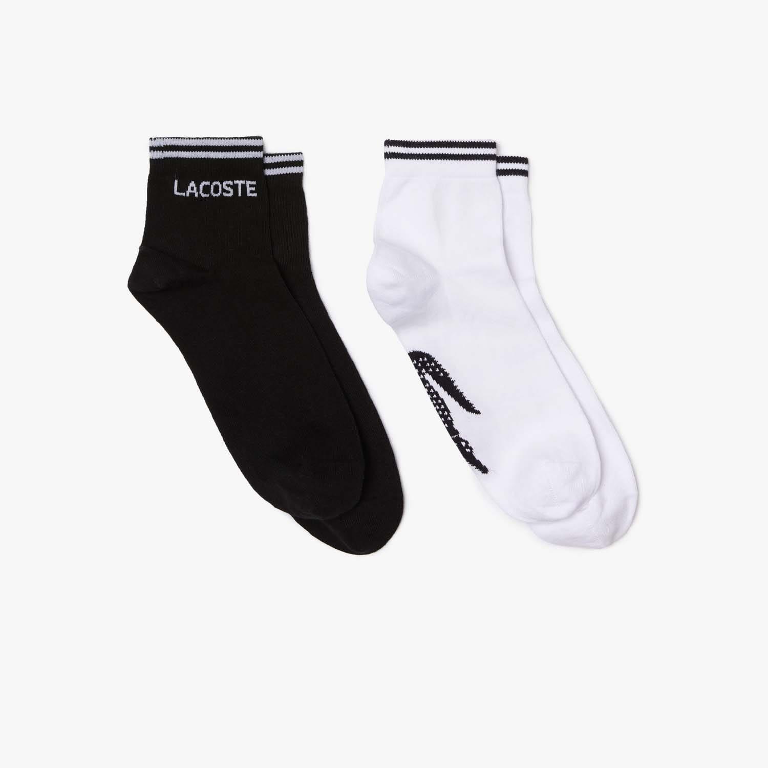 Black - Lacoste - 2 Pack Low Sport Socks