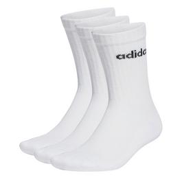 adidas Half-Cushioned Crew 3 Pack Socks