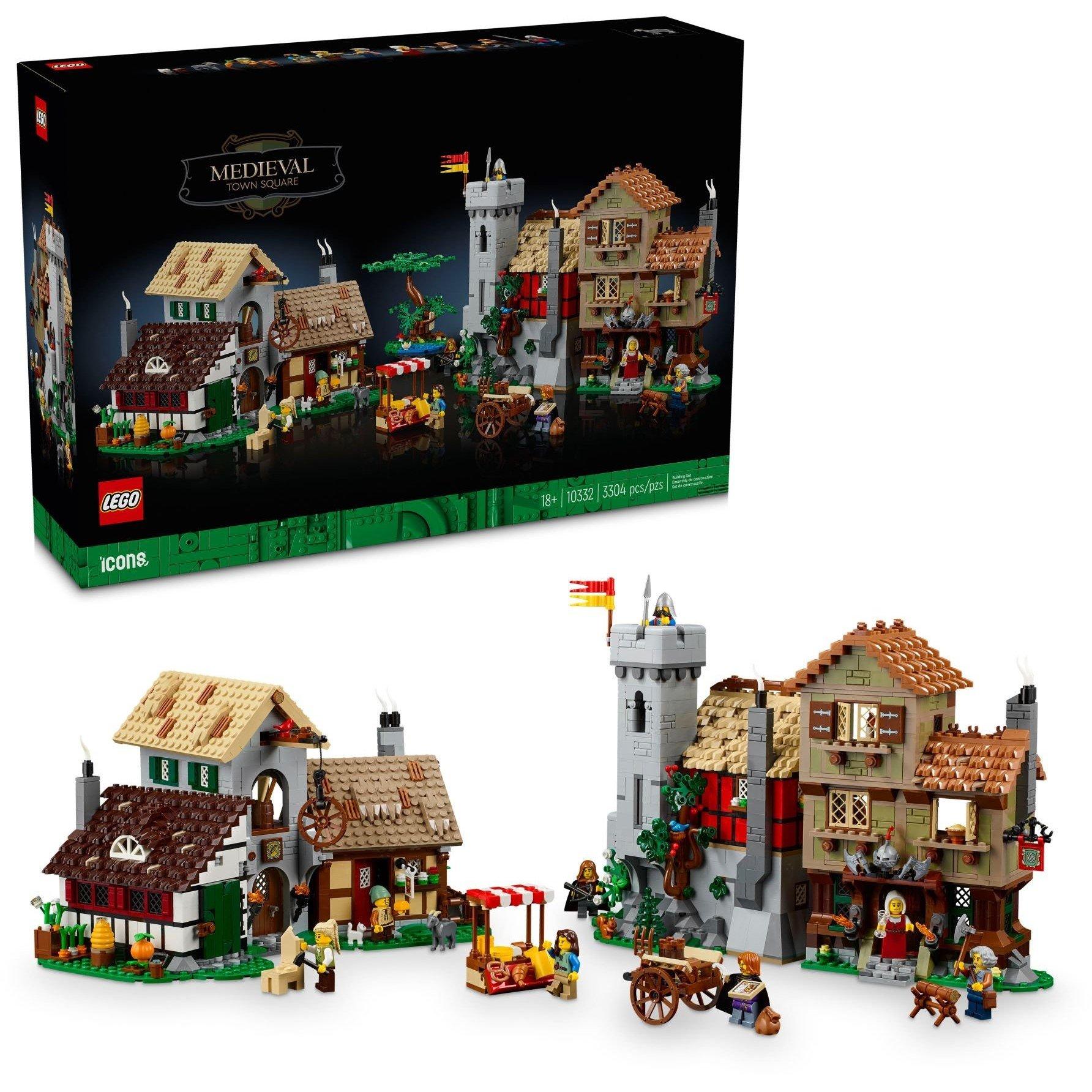 Multi - LEGO - LEGO Icons 10332 Medieval Town Square - 5