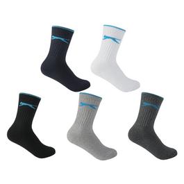 Slazenger Crew Socks 5 Pack Childs