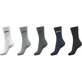 Slazenger Crew Socks 5 Pack Childs