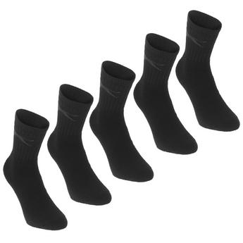 Slazenger 5 Pack Crew Socks Junior