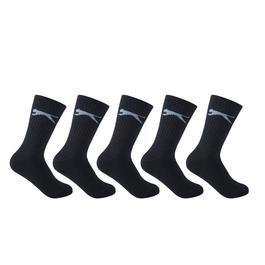 Slazenger 5 Pack Crew Socks Junior