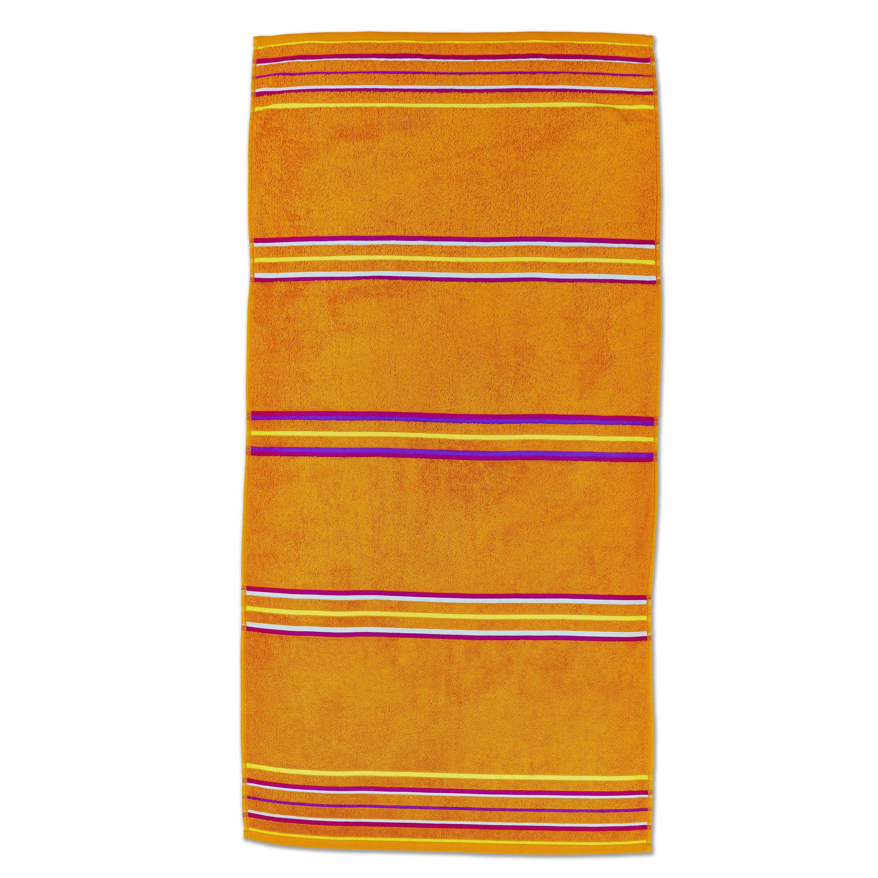 Pink - Catherine Lansfield - Rainbow Pairs Beach Towel Pair - 3