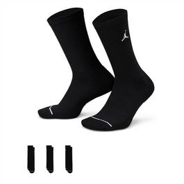 Nike Jordan Adults Everyday Crew Socks 3 Pairs