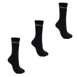 Everlast 3 Pack Crew Socks Mens