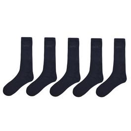 Slazenger 5 Pack Crew Socks Mens