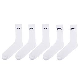 Slazenger 5 Pack Crew Socks Mens