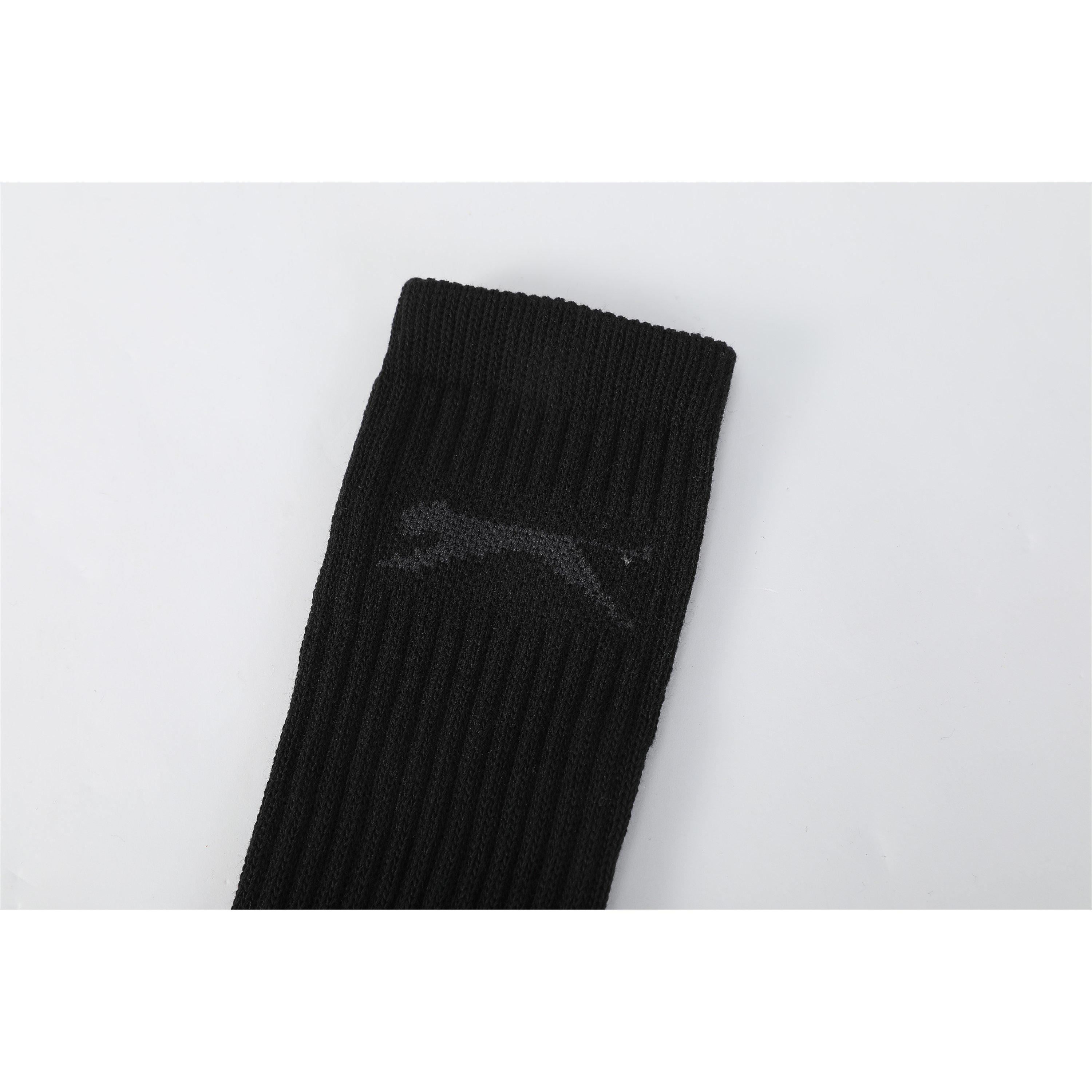 Black - Slazenger - 5 Pack Crew Socks Mens Size 12+ - 4