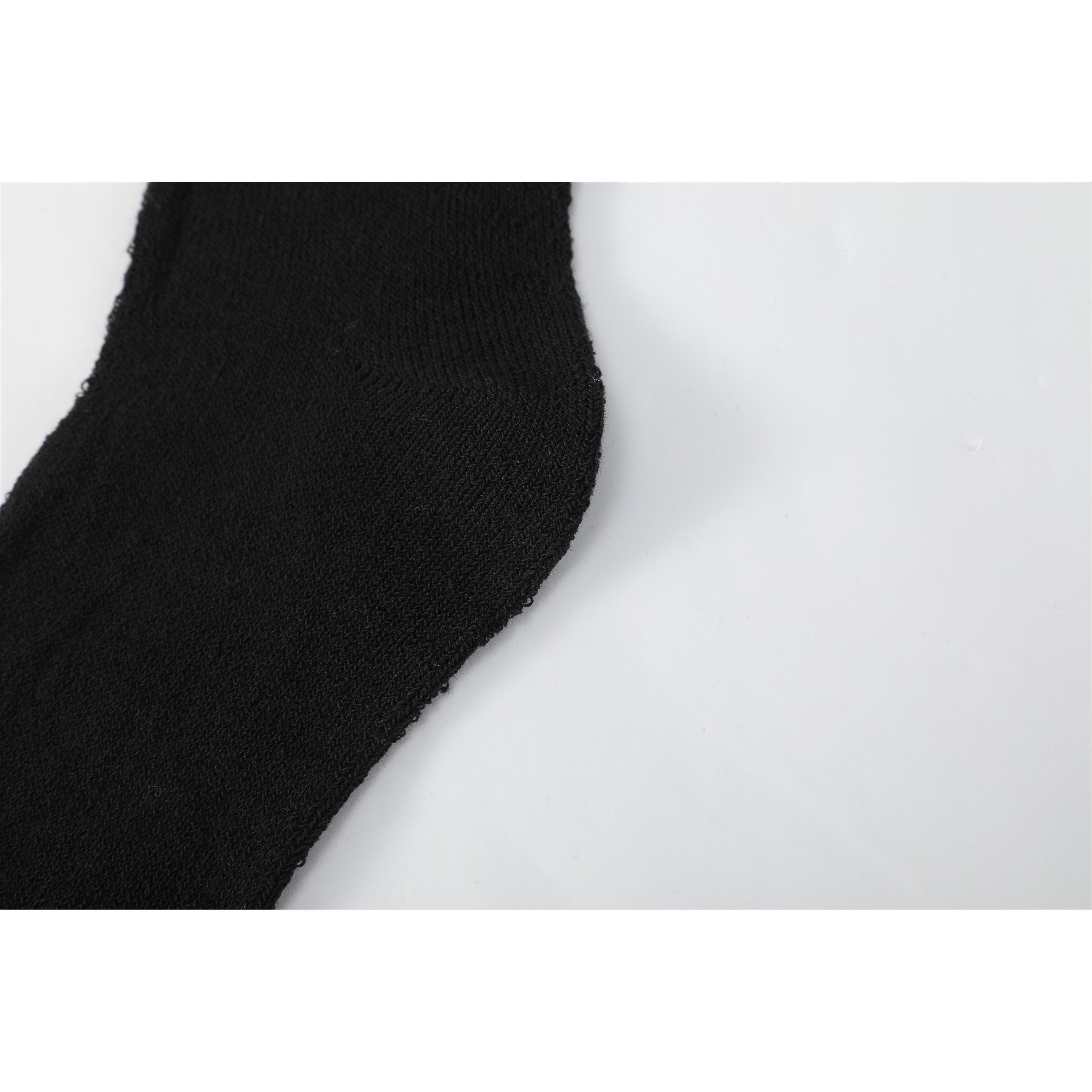 Black - Slazenger - 5 Pack Crew Socks Mens Size 12+ - 5