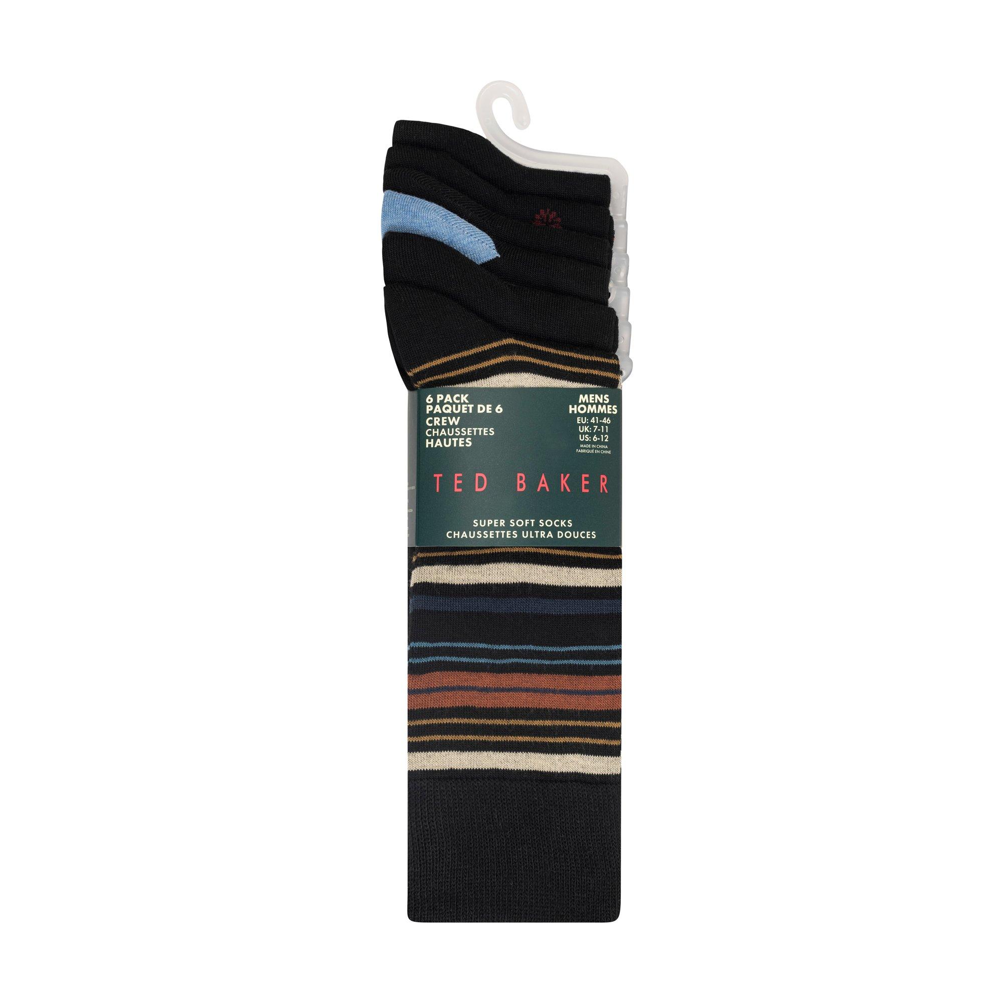 Black Mix - Ted Baker - Ted 6Pk Formal Crew Sn61 - 2