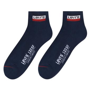 Levis 2 Pack 1/4 Crew Socks
