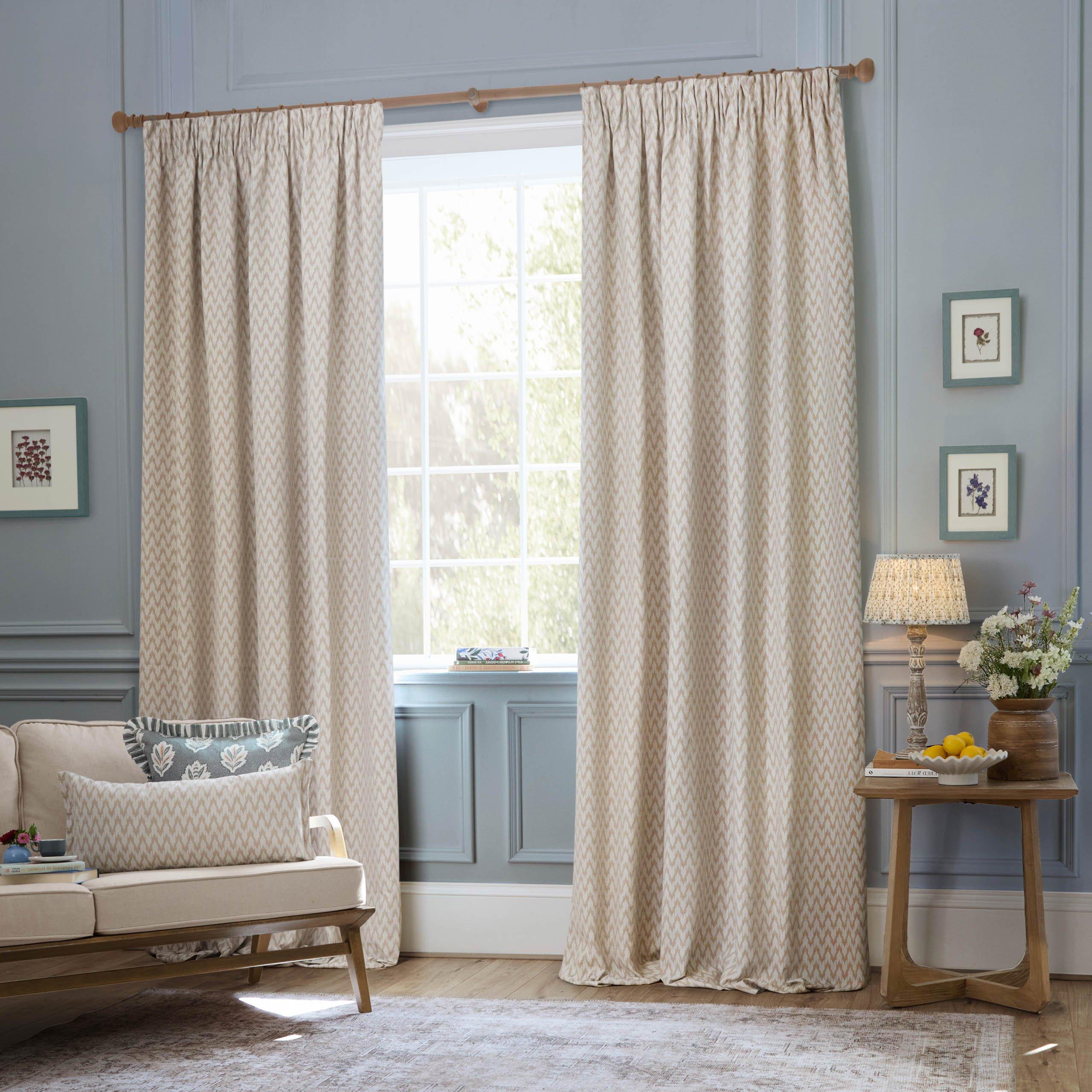 Linen - Sanderson - Hutton Woven Jacquard Feather Filled Cushion - 7