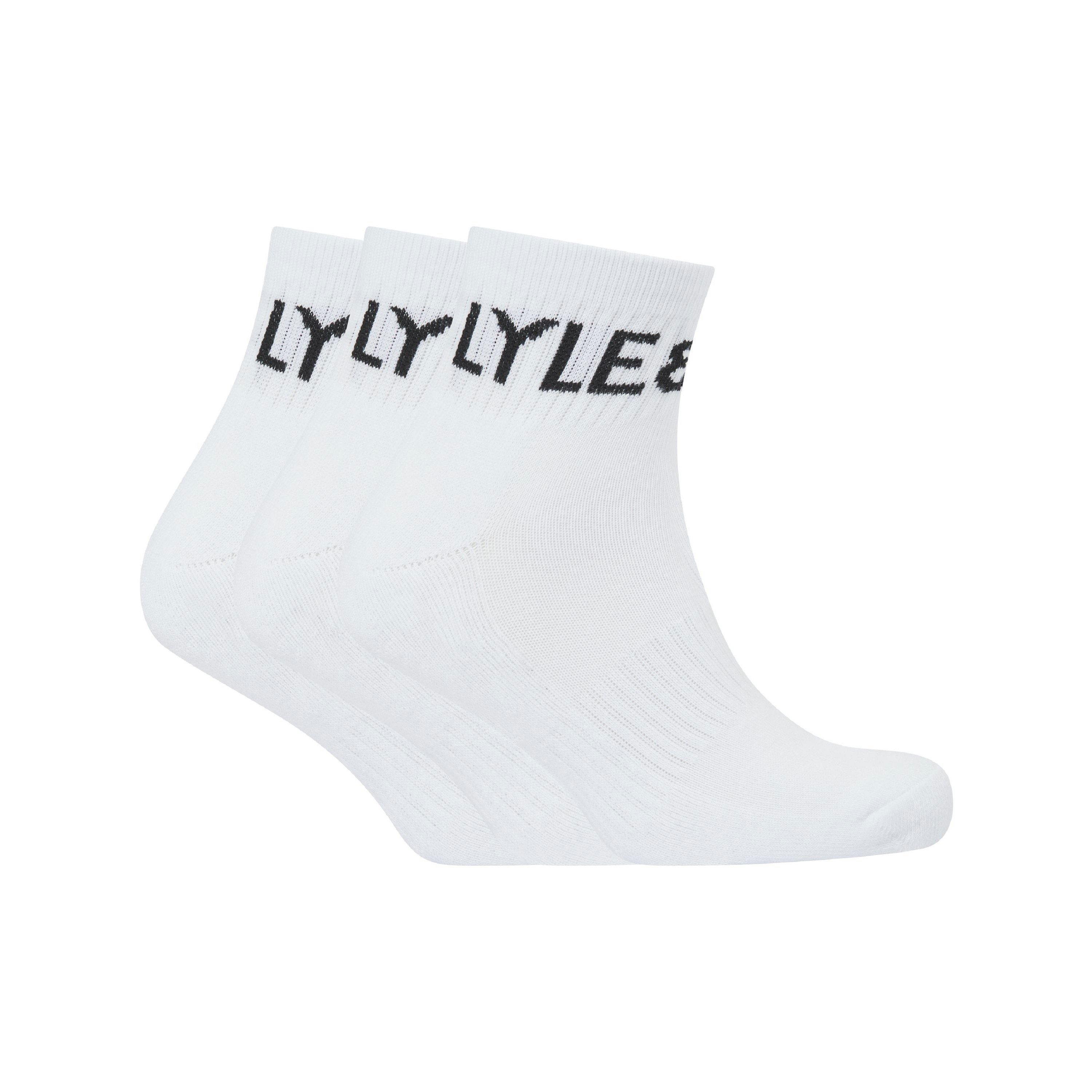 Bright White - Lyle and Scott - Lyle Sammy 3Pk Sn99 - 1