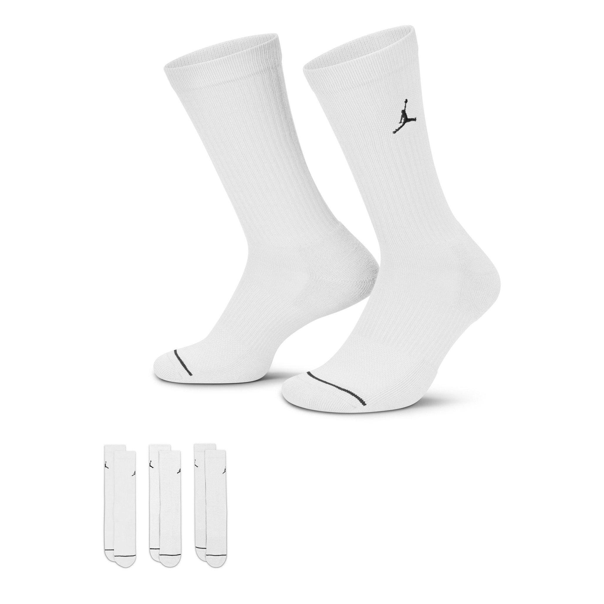 White - Air Jordan - Everyday Crew Socks (3 pairs) - 1